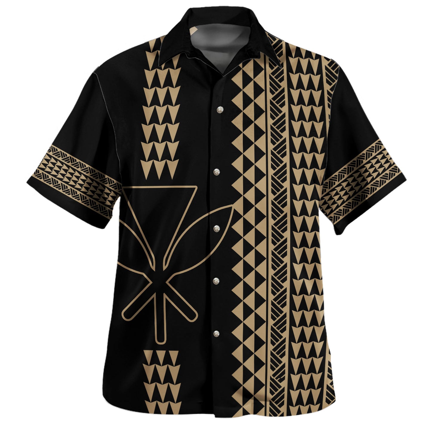 Hawaii Hawaiian Shirt Kanaka Maoli Vertical Pattern Modern Style