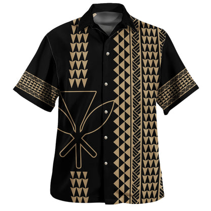 Hawaii Hawaiian Shirt Kanaka Maoli Vertical Pattern Modern Style