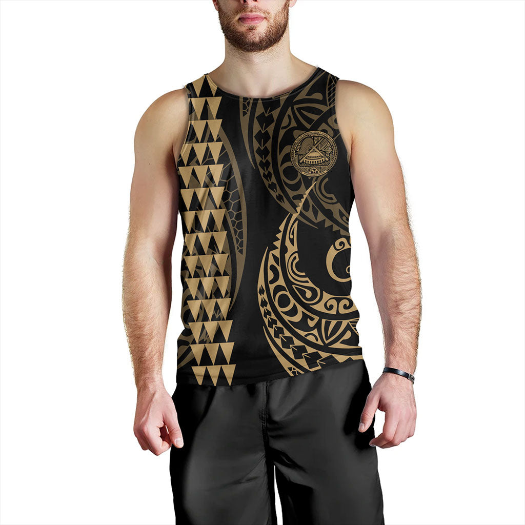 American Samoa Tank Top Kakau Style Ver.1