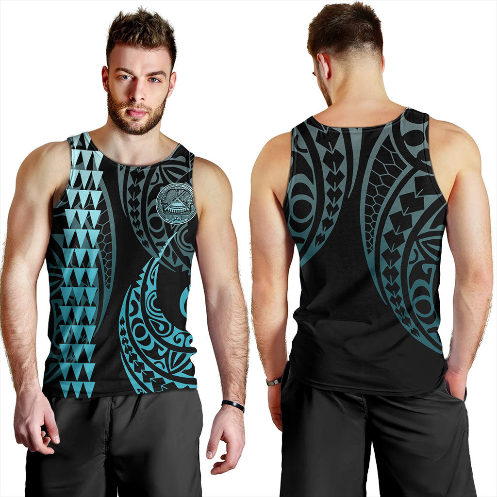 American Samoa Tank Top Kakau Style Ver.1