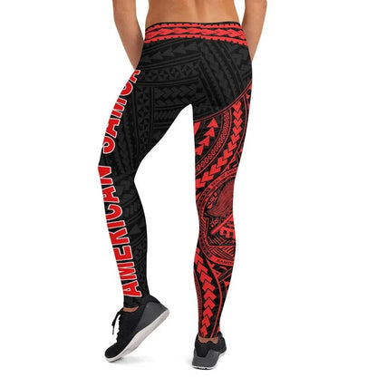 American Samoa 2nd Legging (Red)