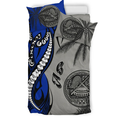 American Samoa Bedding Set - Classical Coconut Tree
