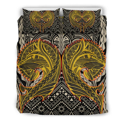 Polynesian Bedding Set - Wolf Polynesian Patterns