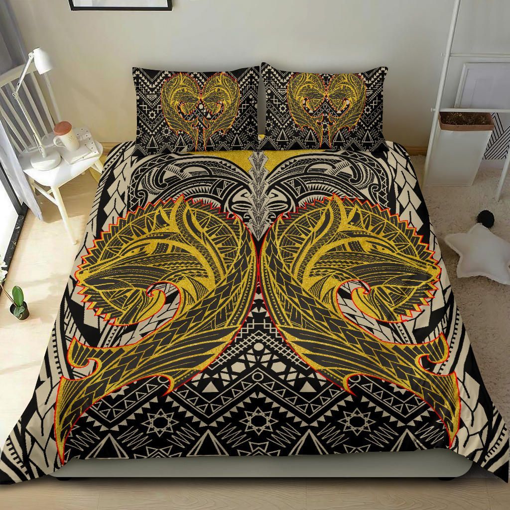 Polynesian Bedding Set - Wolf Polynesian Patterns