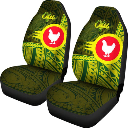 American Samoa Car Seat Covers - Manu'a Ofu Polynesian Patterns