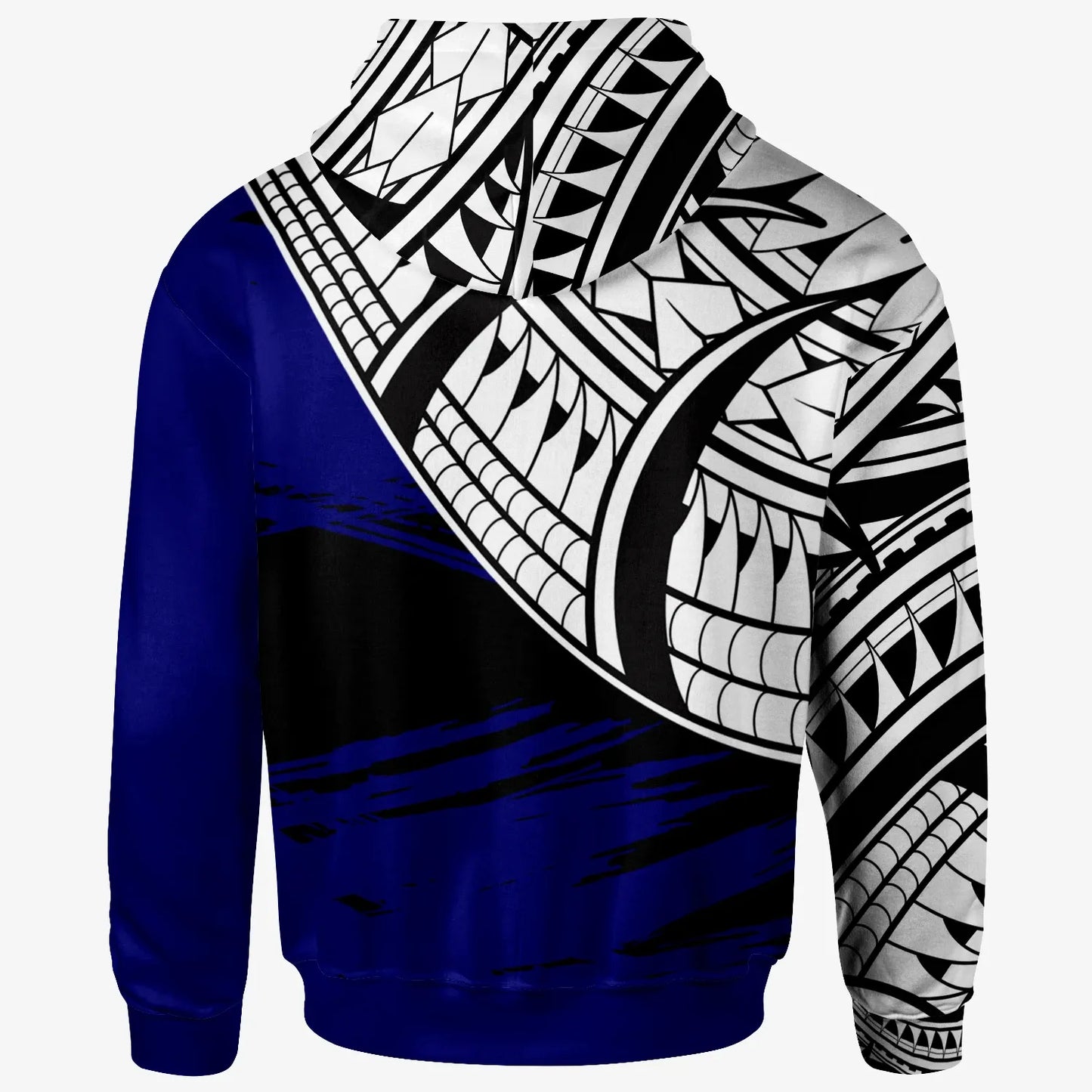 American Samoa Hoodie - American Samoa Flag Style With Pattern