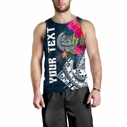 American Samoa Custom Personalised Men Tank Top - Summer Vibes
