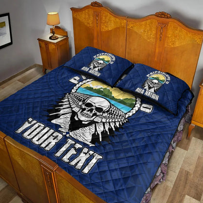 American Samoa Custom Personalised Quilt Bed Set - Paepaeulupo'o Aua (Ver 2)