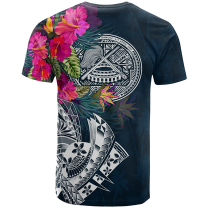 American Samoa Custom Personalised T-Shirt - Summer Vibes