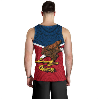 American Samoa Tank Top Samoa Tribal Flag Sport Style