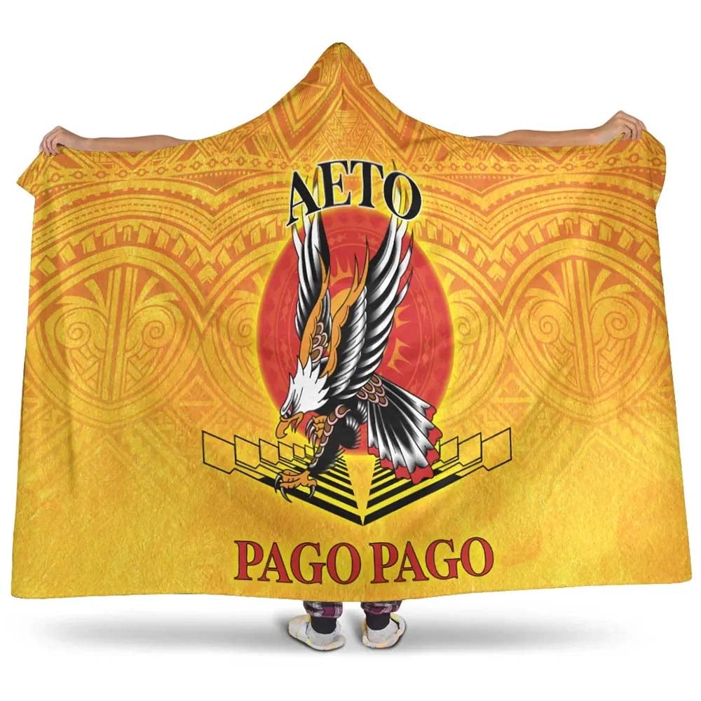 American Samoa Hooded Blankets - Pago Pago Aeto (Ver 2)