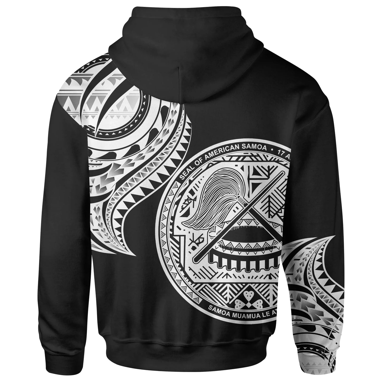 American Samoa Hoodie -'merican Samoa Tatau Patterns