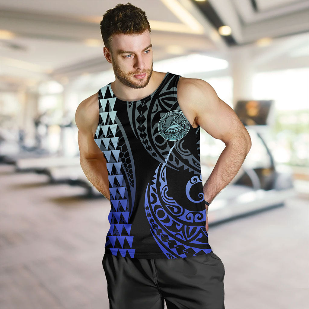 American Samoa Tank Top Kakau Style