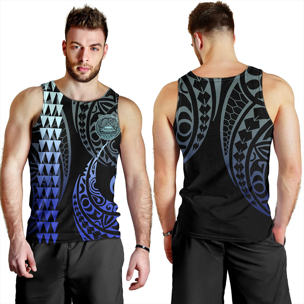 American Samoa Tank Top Kakau Style