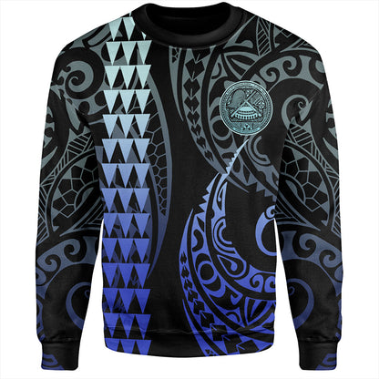 American Samoa Sweatshirt Kakau Style