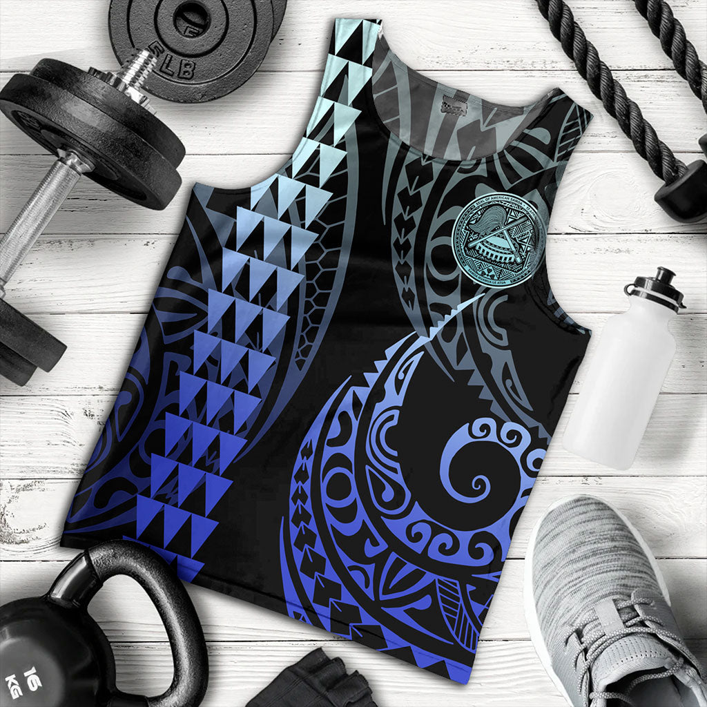 American Samoa Tank Top Kakau Style