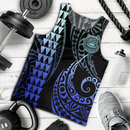 American Samoa Tank Top Kakau Style