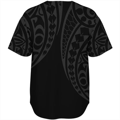 American Samoa Baseball Shirt Kakau Style