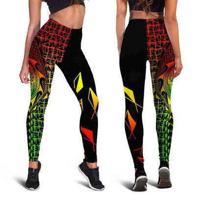 American Samoa Legging - AS Seal Rocket Style (Reggae)
