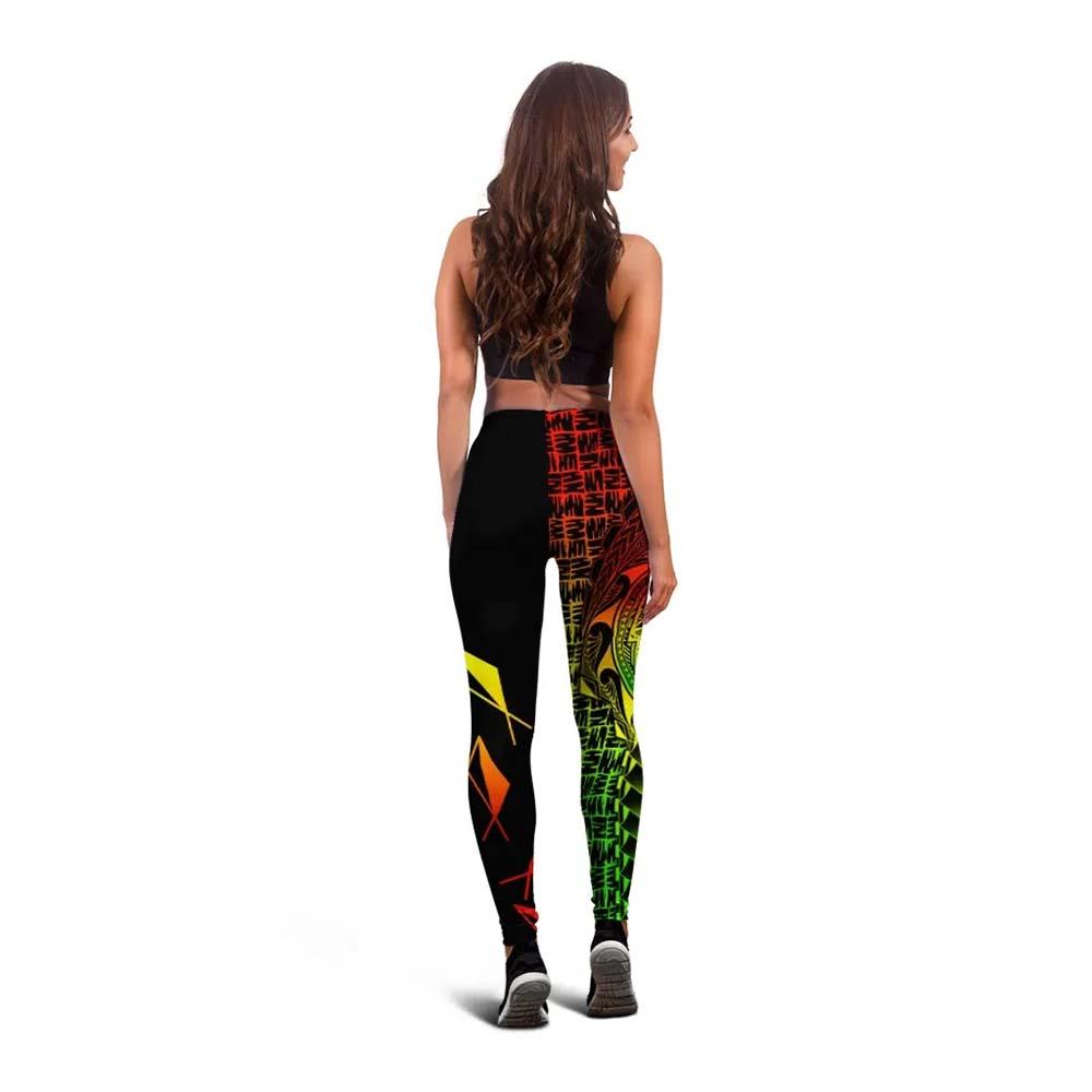 American Samoa Legging - AS Seal Rocket Style (Reggae)