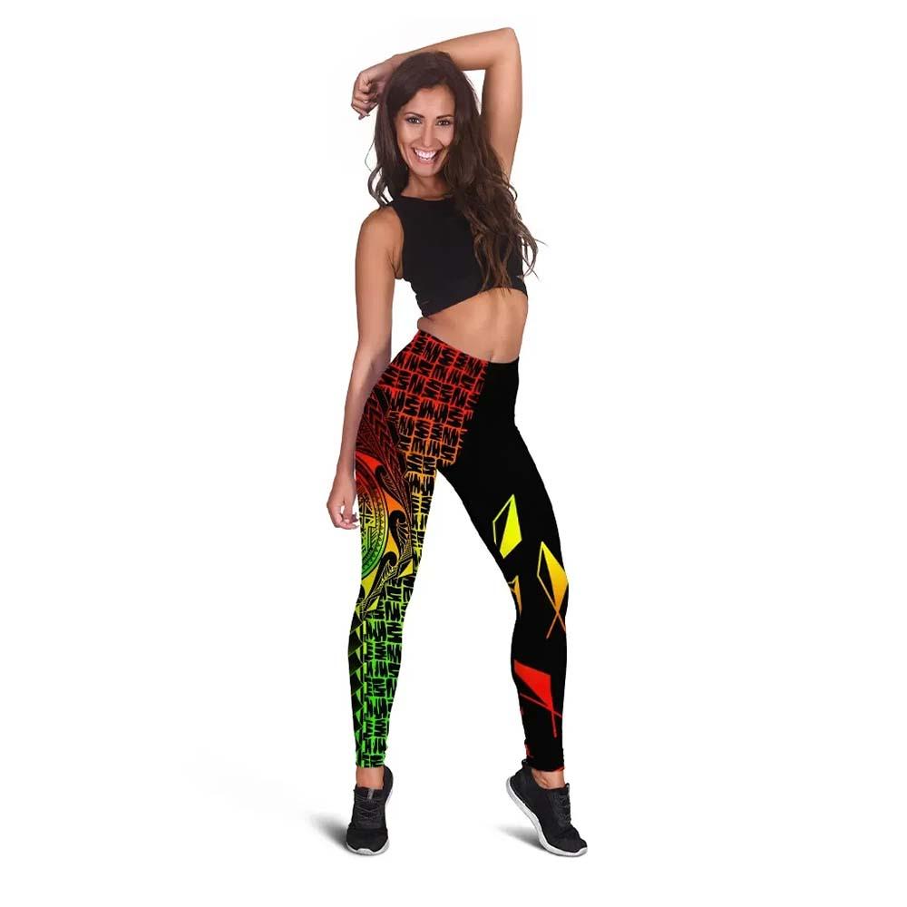 American Samoa Legging - AS Seal Rocket Style (Reggae)