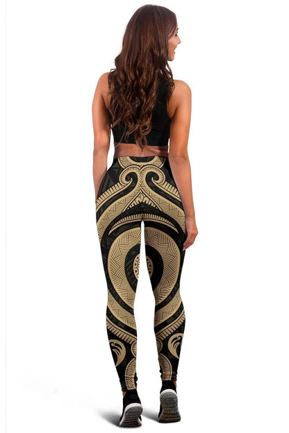 American Samoa Legging - Gold Tentacle Turtle