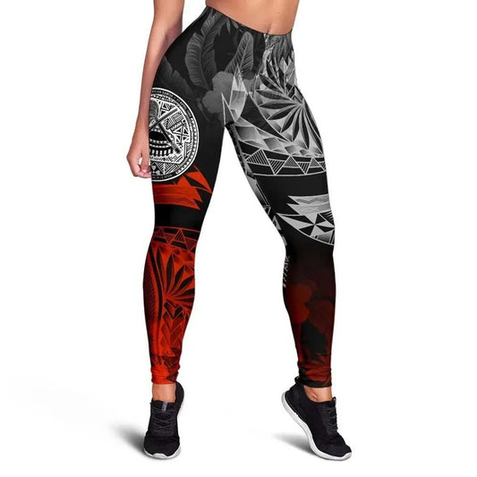 American Samoa Legging - Vintage Polynesian Style