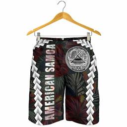 American Samoa Men Shorts - Chain Polynesian