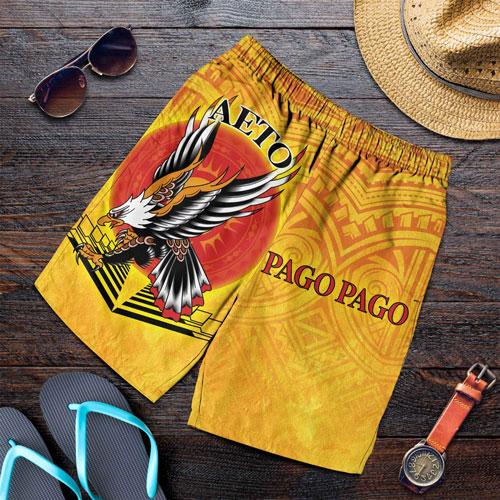 American Samoa Men Shorts - Pago Pago Aeto (Ver 2)