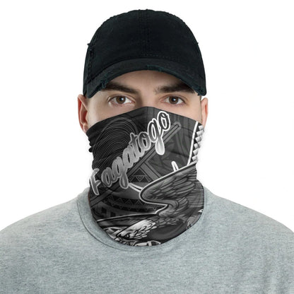 American Samoa Neck Gaiter - Fagatogo Polynesian Pattern