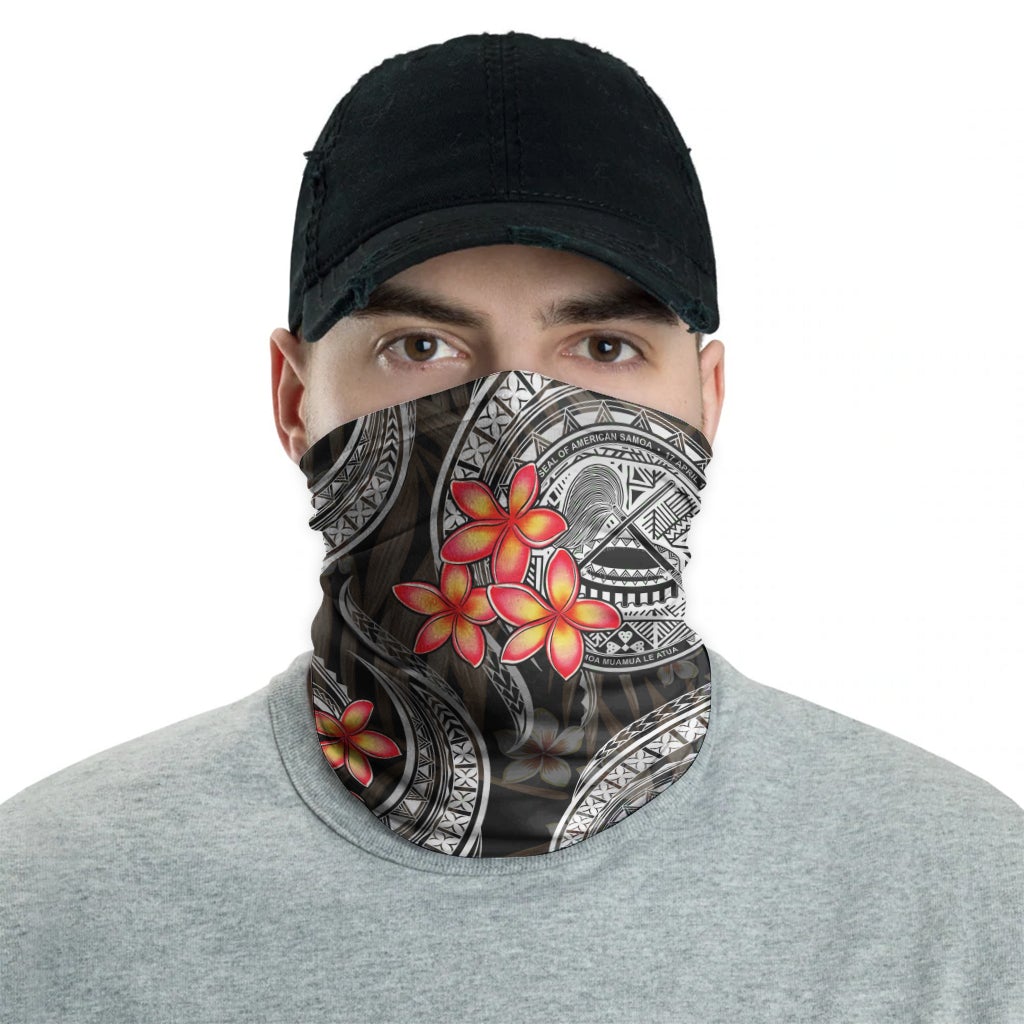 American Samoa Neck Gaiter - Plumeria White