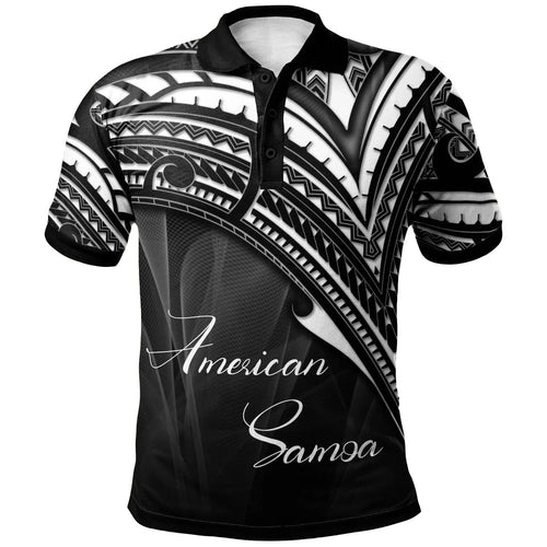 American Samoa Polo Shirt - Cross Style