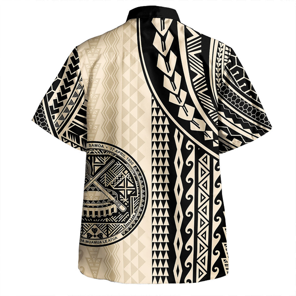 American Samoa Hawaiian Shirt Polynesian Tattoo
