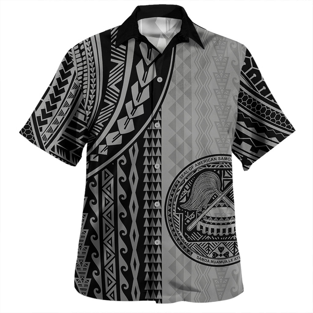 American Samoa Hawaiian Shirt Polynesian Tattoo