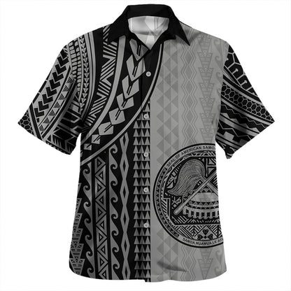 American Samoa Hawaiian Shirt Polynesian Tattoo