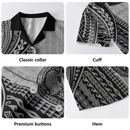 American Samoa Hawaiian Shirt Polynesian Tattoo