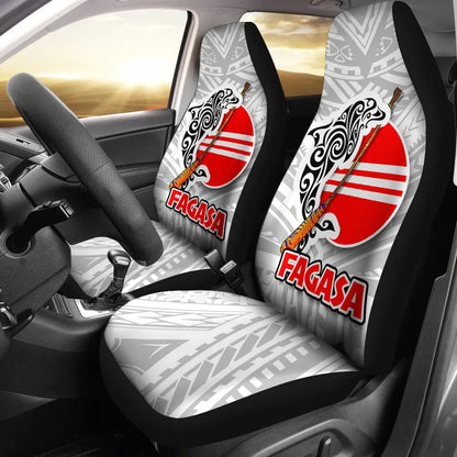 American Samoa Polynesian Car Seat Covers - Fagasa