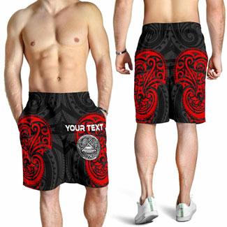 American Samoa Polynesian Custom Personalised Men Shorts - American Samoan Spirit