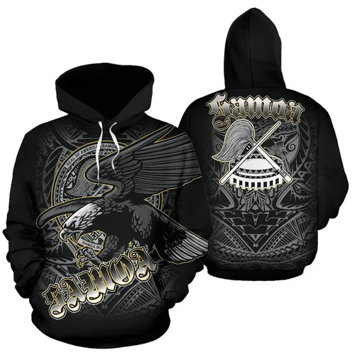 American Samoa Polynesian Eagle All Over Hoodie