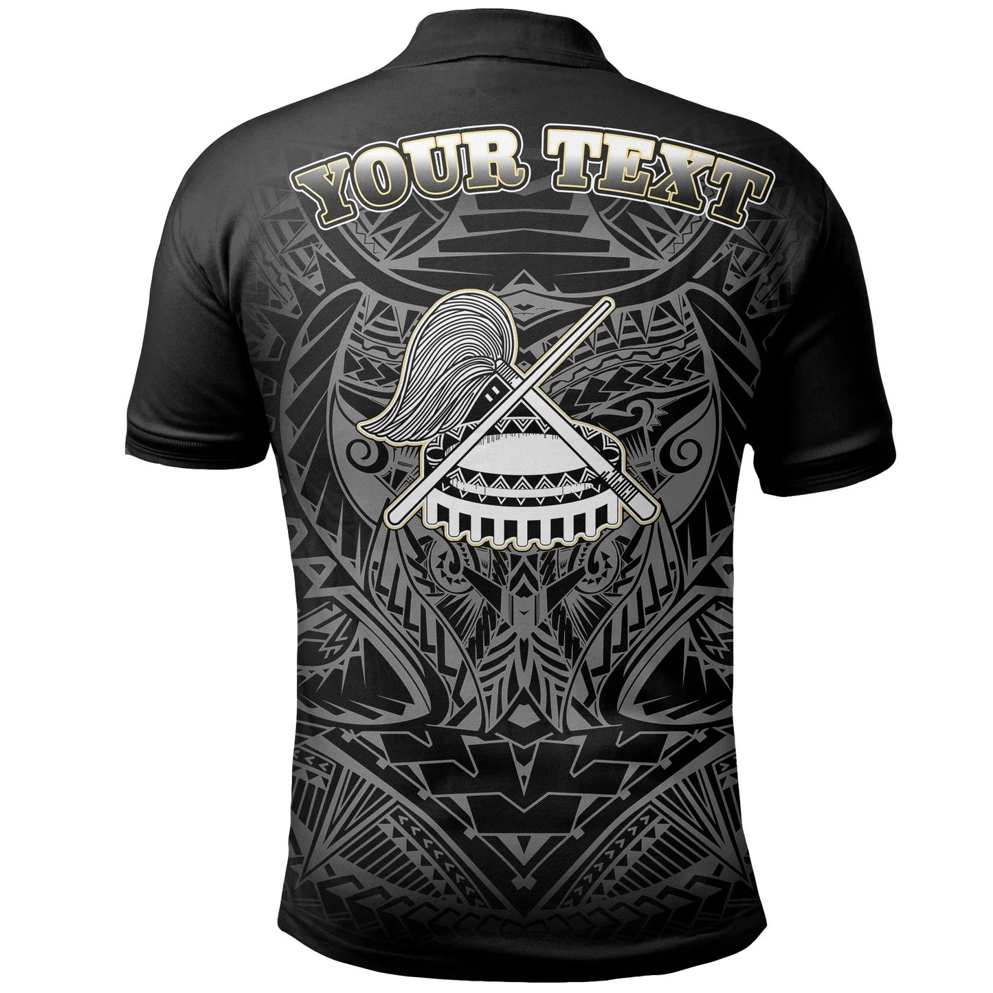 American Samoa Polynesian Eagle Custom Personalised Polo Shirt - American Samoa Seal