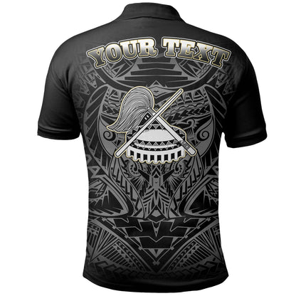 American Samoa Polynesian Eagle Custom Personalised Polo Shirt - American Samoa Seal
