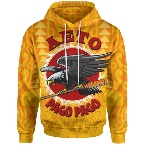 American Samoa Polynesian Hoodie - Aeto Pago Pago