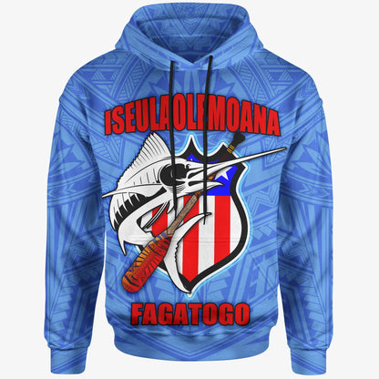 American Samoa Polynesian Hoodie - Iseula o le Moana of Fagatogo