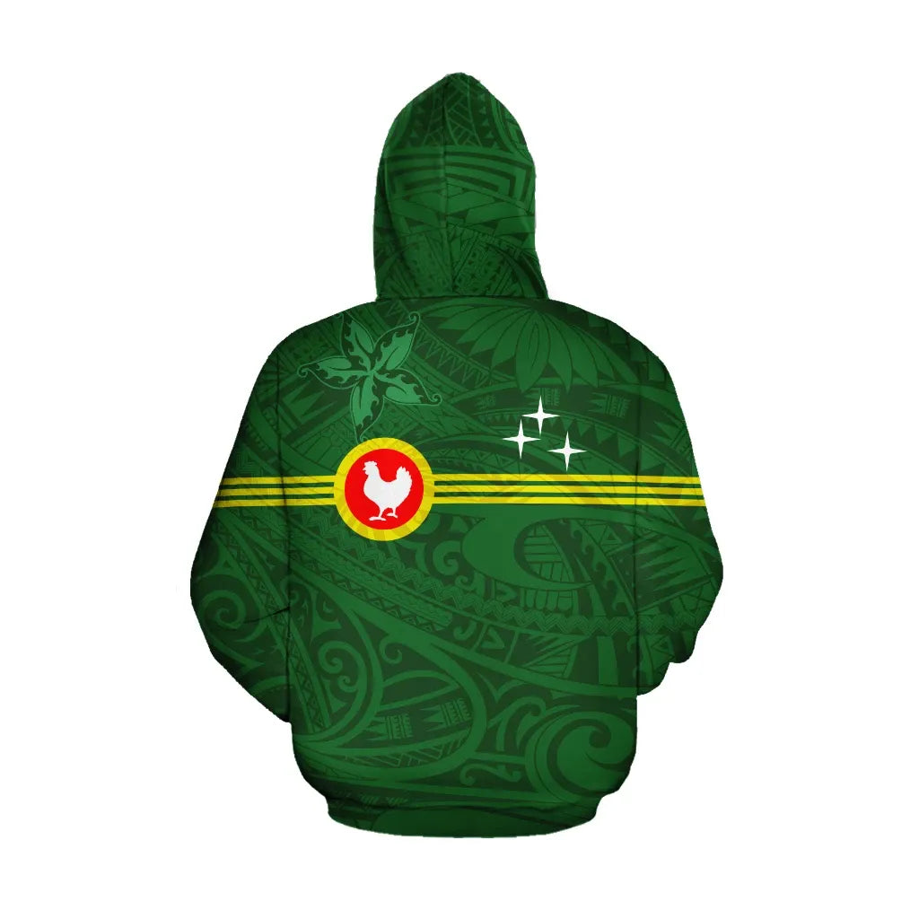 American Samoa Polynesian Hoodie - Manu a Islands Group