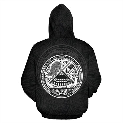 American Samoa Polynesian Hoodie - Samoan Warrior