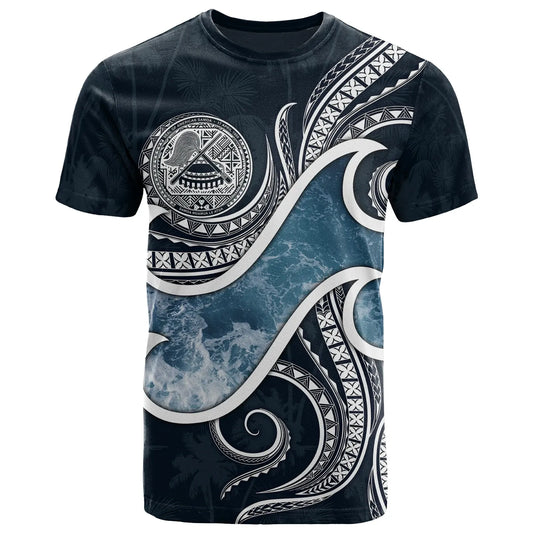 American Samoa Polynesian T-Shirt - Ocean Style