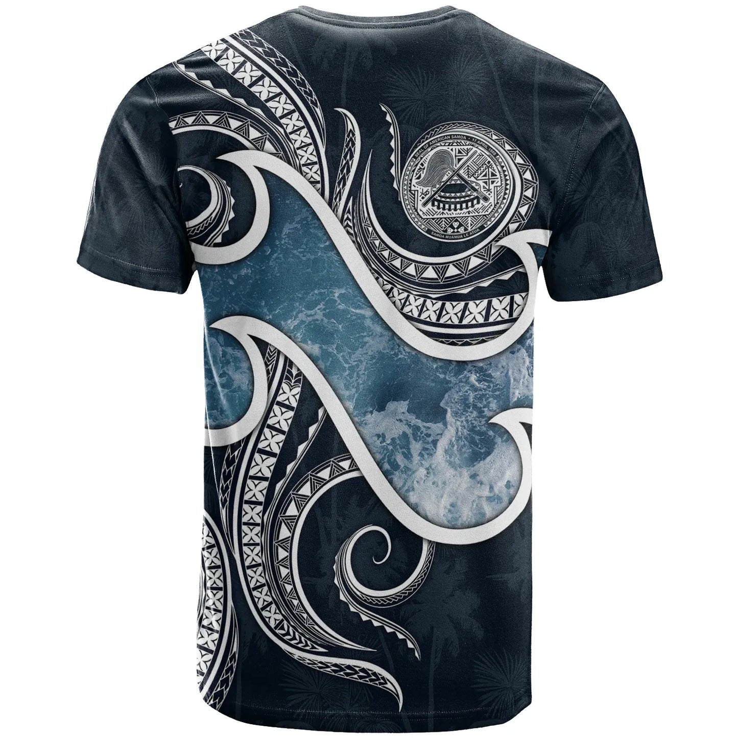 American Samoa Polynesian T-Shirt - Ocean Style