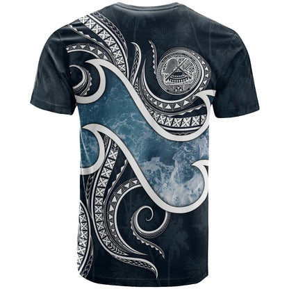 American Samoa Polynesian T-Shirt - Ocean Style