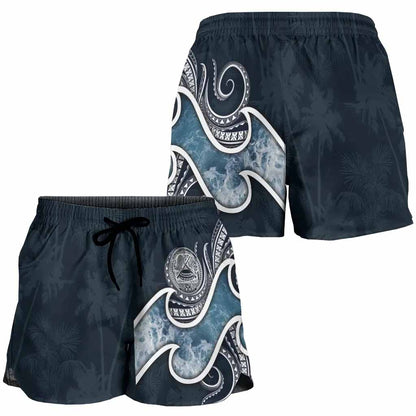 American Samoa Polynesian Women Shorts - Ocean Style