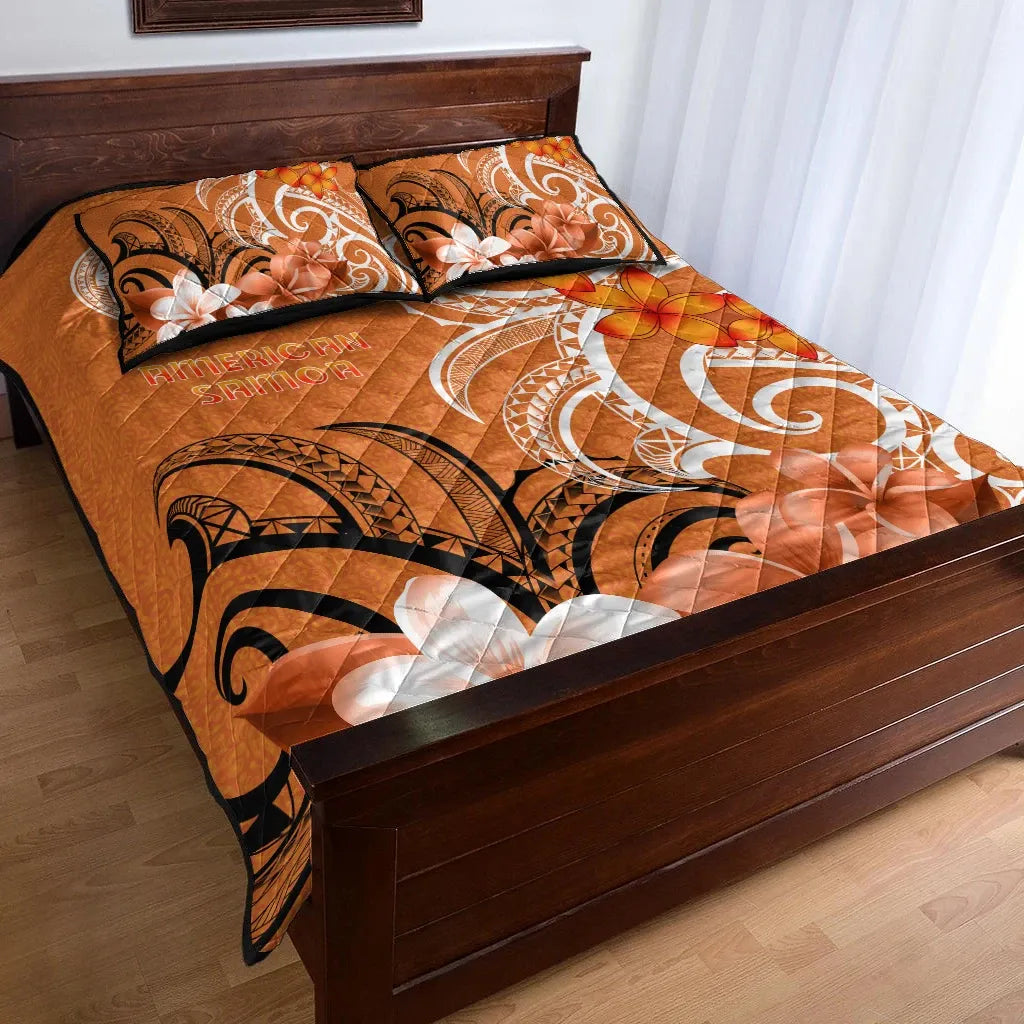 American Samoa Quilt Bed Set - American Samoa Spirit